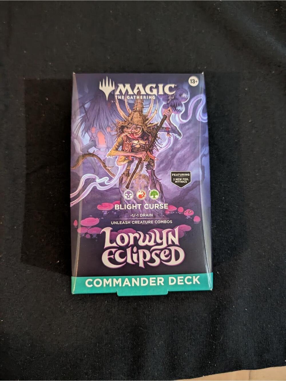 Magic: The Gathering Lorwyn Eclipsed Commander Deck - Blight Curse